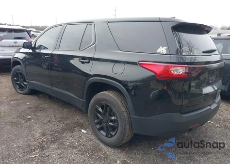 2021 Chevrolet Traverse Fwd Ls из США, поврежденный, VIN 1GNERFKW8MJ197510